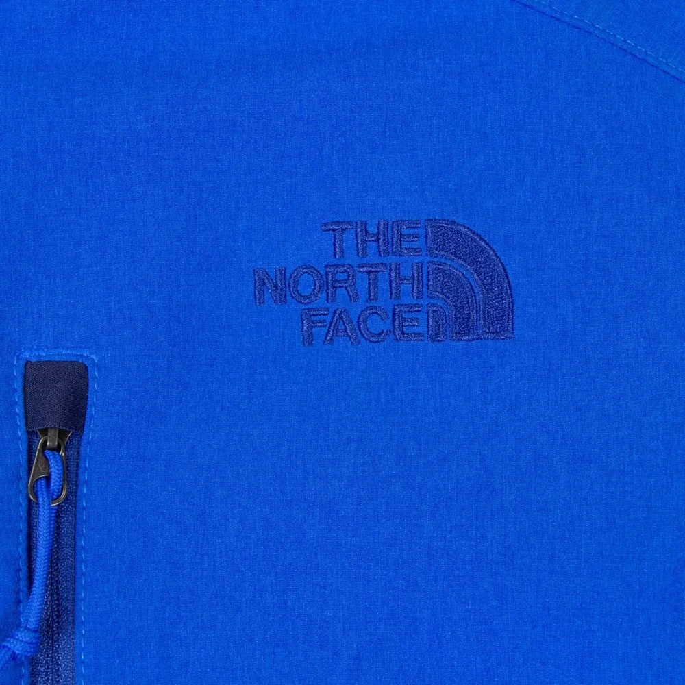The North‎ Face Mens Apex Bionic Softshell Jacket Blue Full Zip Size S Windwall